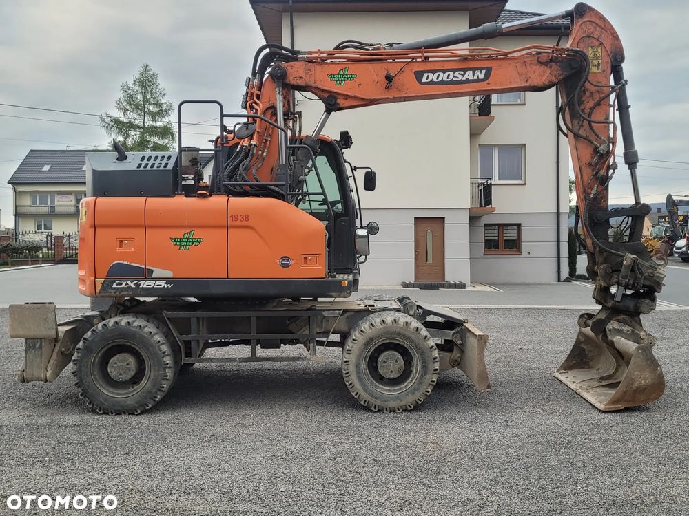 Doosan DX-165W / ROTOTILT / 3 łyżki / - 4