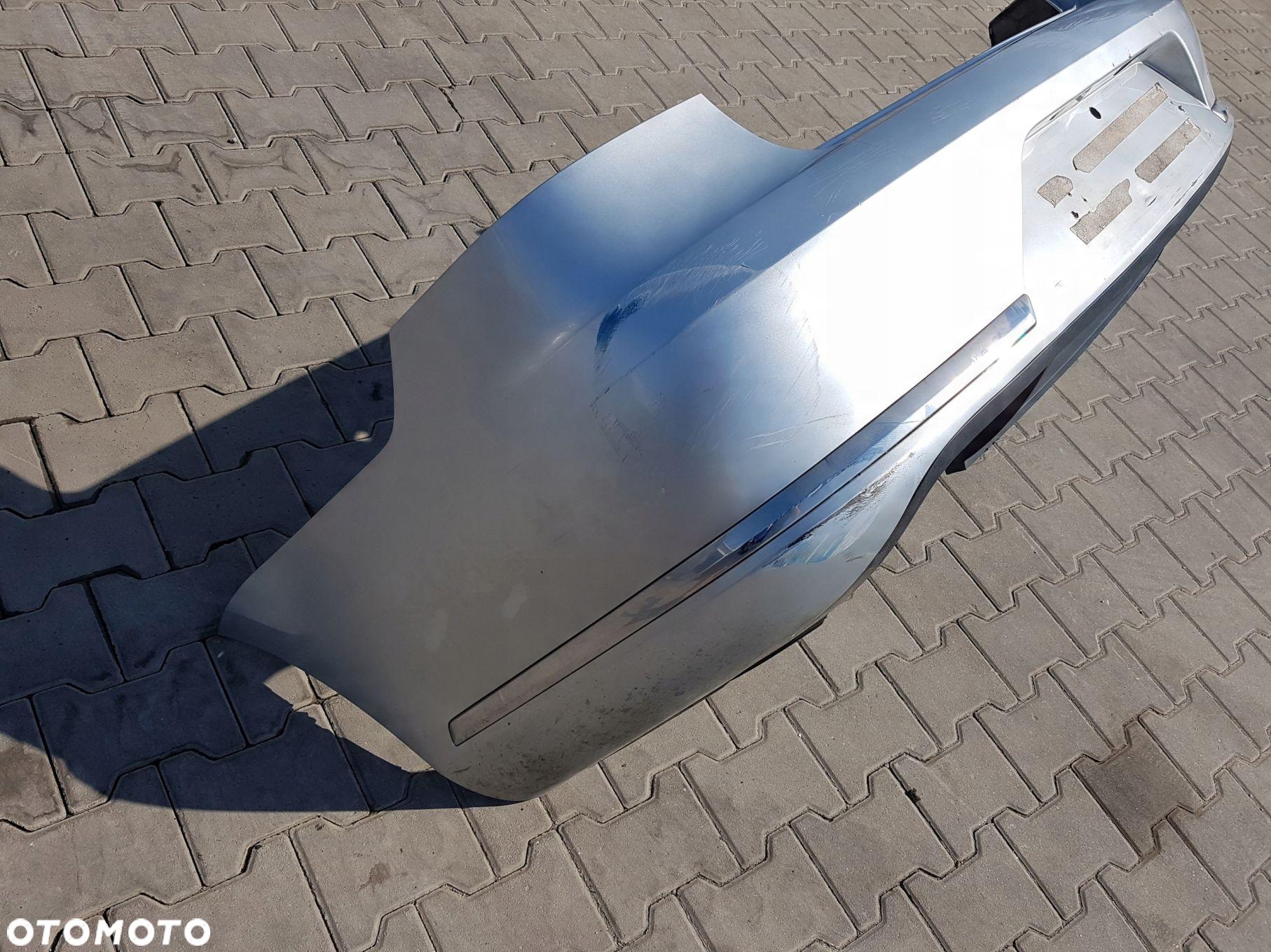 VW PASSAT B7 10-14r SEDAN ZDERZAK TYŁ TYLNY LA7W - 8
