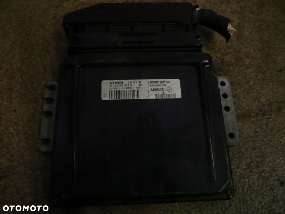 komputer sterownik silnika 8200080285 renault megane scenic - 1