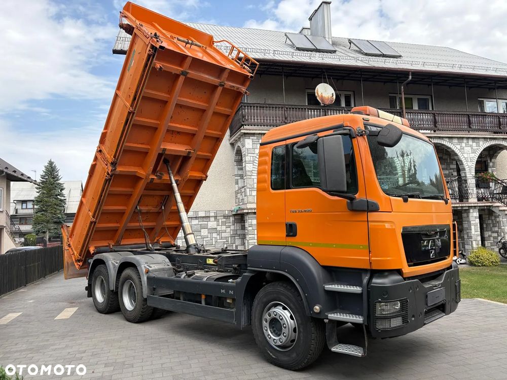 MAN TGS 33.400 / 167.000km !!! / wywrotka / kiper / salon Polska / SKIBICKI / Wywrot 3-stronny / RESOR / 6x4 / MILLER / TGX - 13