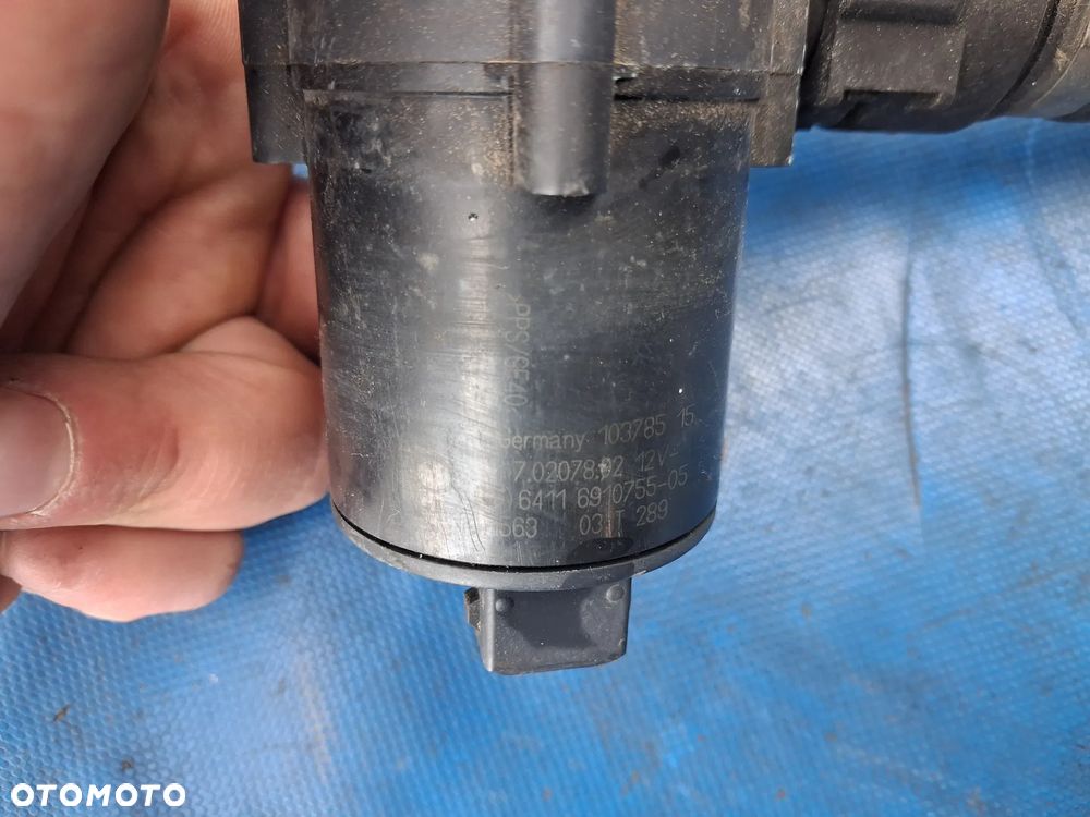 BMW E60 E61 E63 E64 Dodatkowa Pompa Pompka Wody Obiegowa 6910755 przewody nagrzewnicy elektrozawór wody nagrzewnicy 6931708 - 4