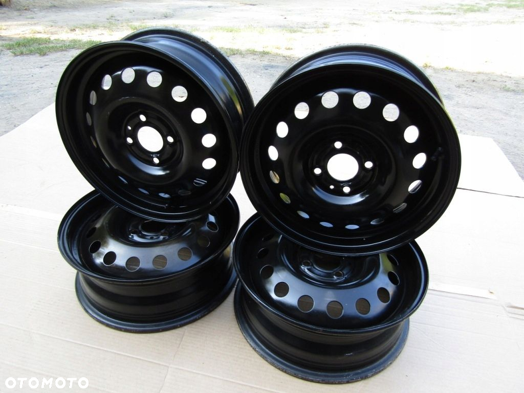 4x Felgi 15 Nissan Micra K12 K13 5,5j 4x100 ET50 / oryginał - 3