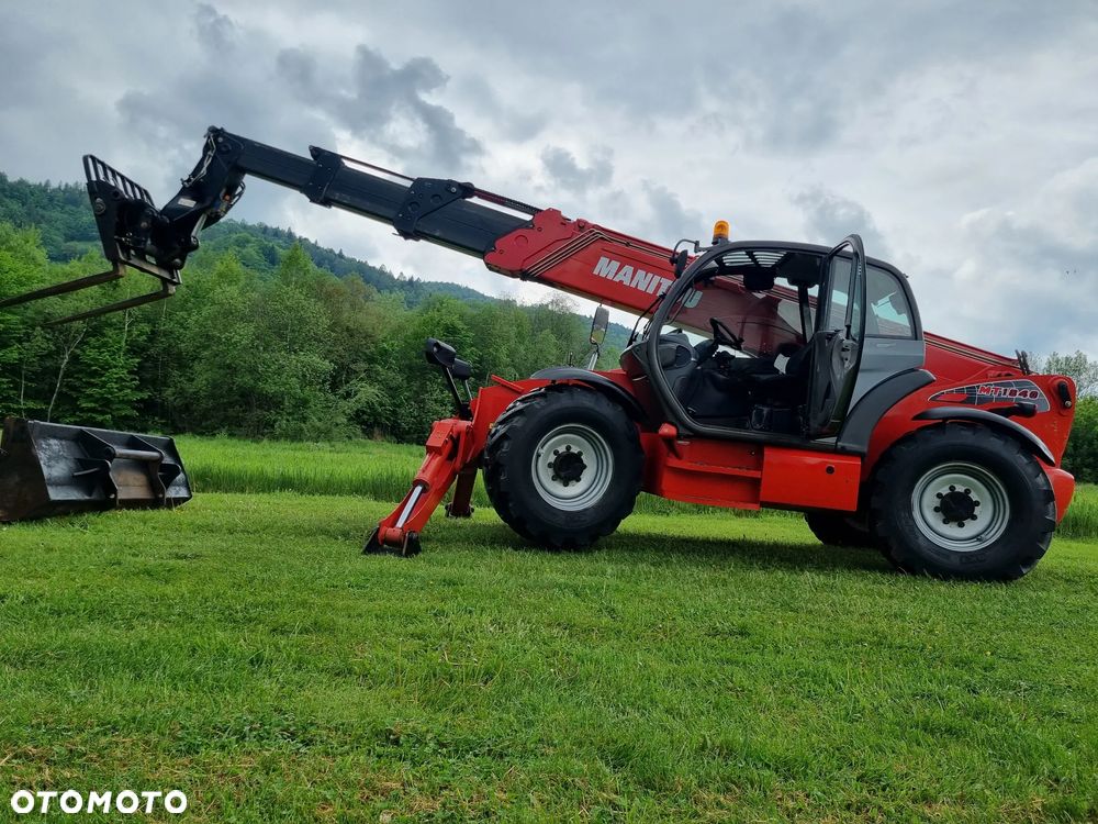 Manitou MT1840 Ładowarka Teleskopowa 18metrów jak nowa z salonu 2015r 3180 mtg z Norwegii Widły i Łyżka PERKINS - 7