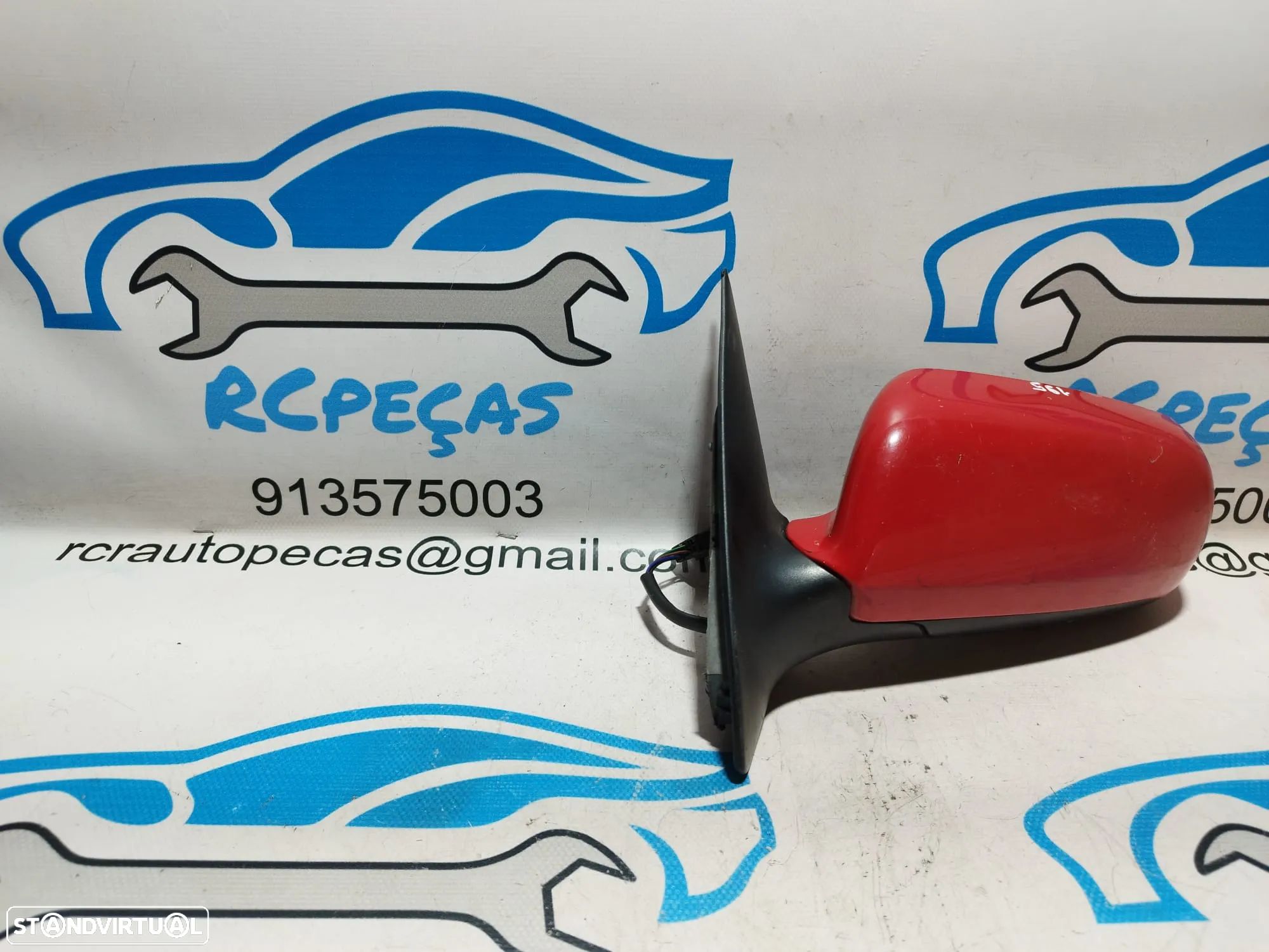ESPELHO RETROVISOR ESQUERDO SKODA FABIA I 1 MK1 6Y1857501CA 6Y1857501 ELETRICO AQUECIDO ESPELHOS RETROVISORES - 1