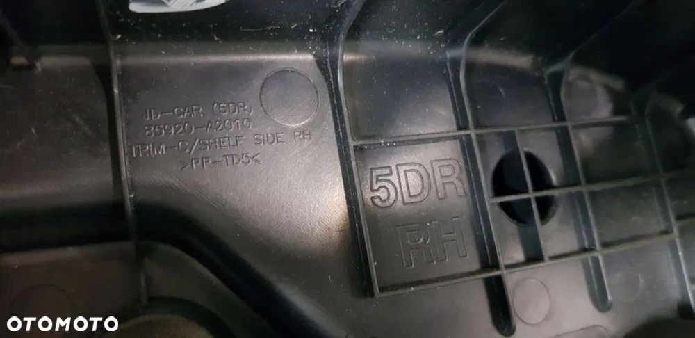 UCHWYT MOCOWANIE PÓŁKI BAGAŻNIKA KIA CEED II HB - 4