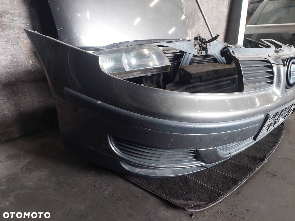 KOMPLETNY PRZÓD MASKA ZDERZAK PAS PRZEDNI LAMPY SEAT TOLEDO II LEON I LS7X - 4
