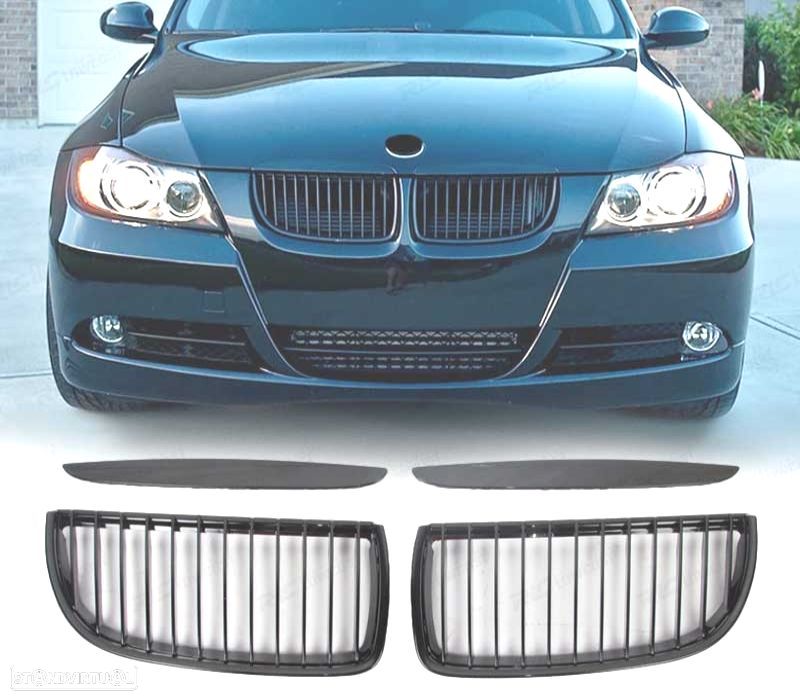 GRELHA FRONTAL BMW E90 E91 05-08 BERLINA TOURING - 1