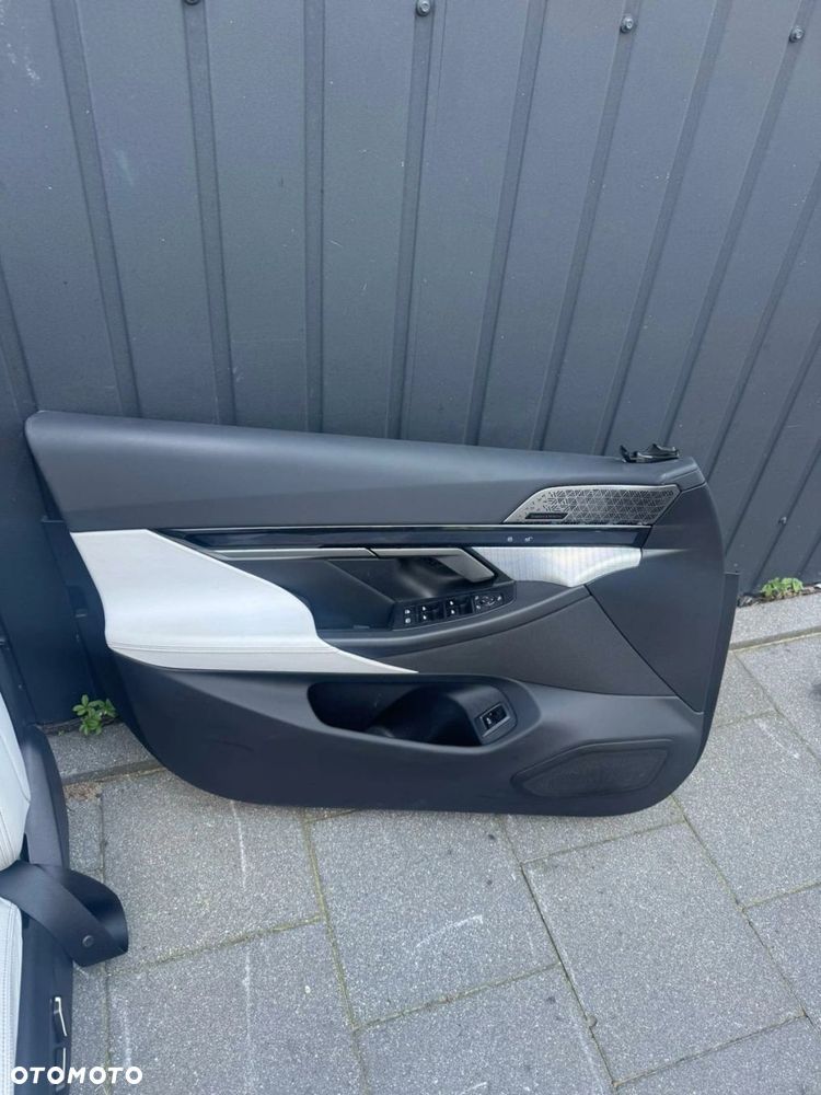 FOTELE TAPICERKA BMW M5 G90 SKÓRA MERYNOS SILVERSTONE CZARNY ELEKTRYCZNE - 11
