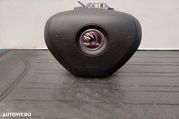 Airbag volan / sofer 5E0880201 PIESA NOUA 5E0880201 Skoda Octavia 3 [ - 1
