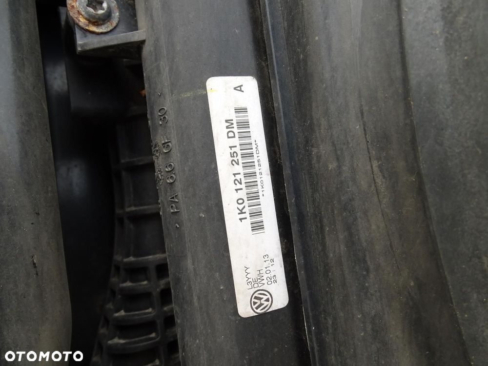 PAS PRZEDNI CHŁODNICE WENTYLATORY 2.0 TDI CFH SKODA OCTAVIA II LIFT 08-13r - 12