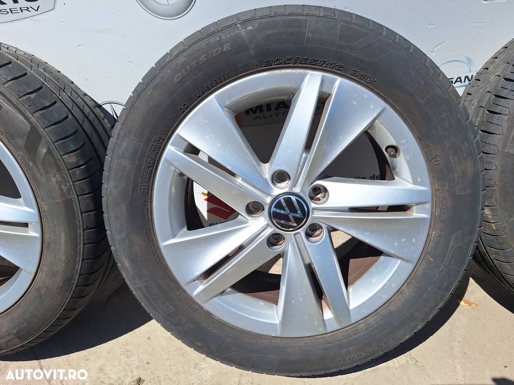 Set roti originale Vw golf 6/7/8Vw Passat,Vw Touran R16 205/55 R16 91V - 7