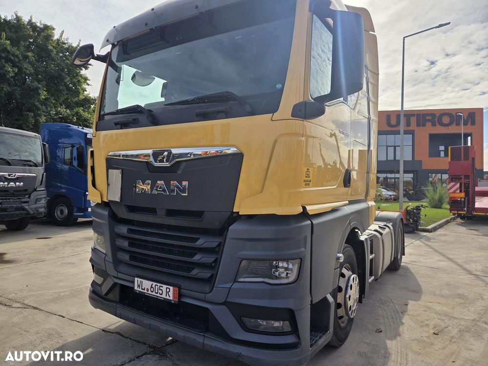 MAN TGX 18.470, KIT BASCULARE, 2021, 387.267km numai in GERMANIA, Cutie AUTOMATA+INTADER, Aer conditioinat STATIONARE, FRIGIDER, anv fata NOI, Anv spate 80% ok, jante ALUMINIU, Carte identitate RAR, posibil leasing, STARE FOARTE BUNA, PROMOTIE 41.900 Eur - 4