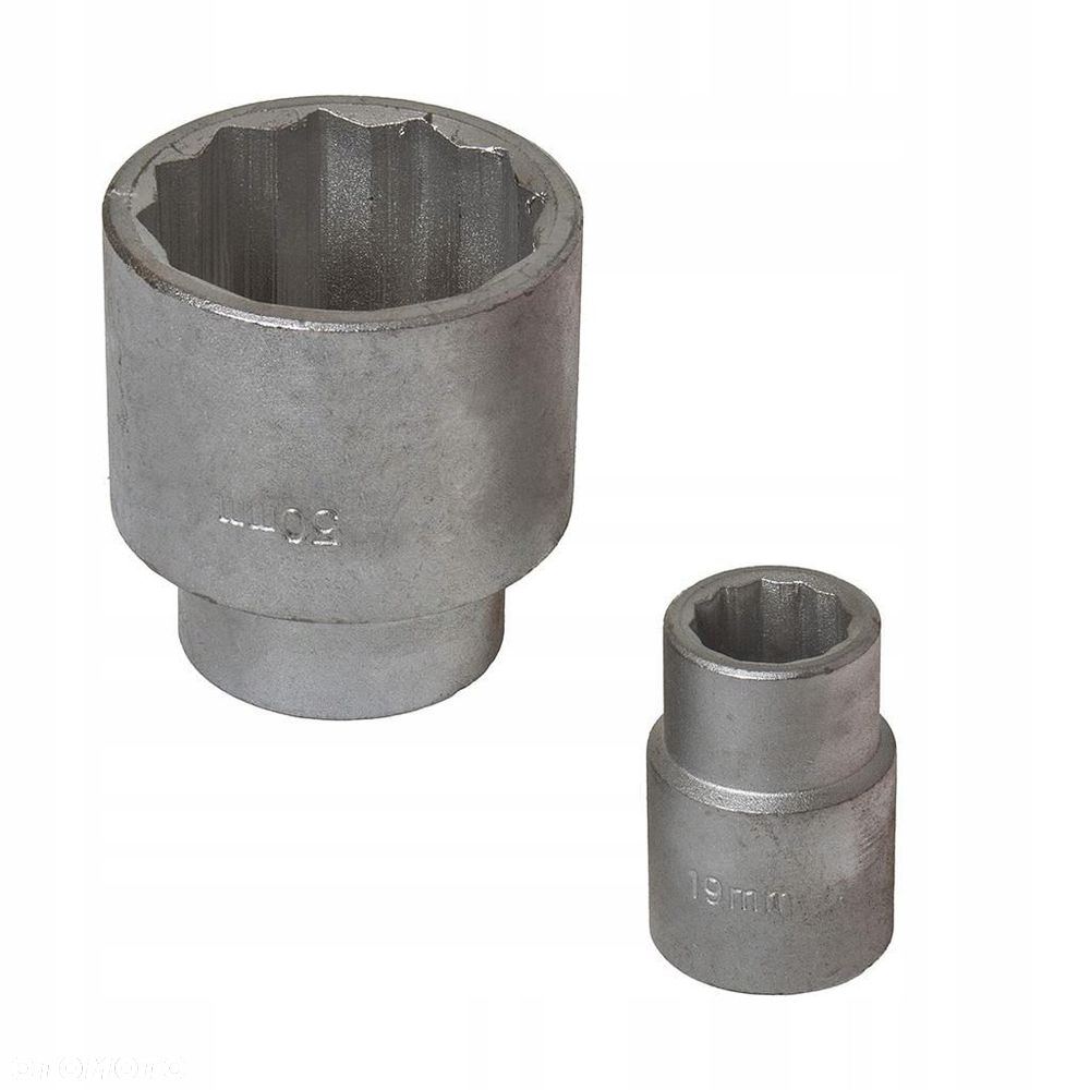 ZESTAW KLUCZY NASADOWYCH Z GRZECHOTKĄ 19-50mm 3/4" 21 ELEMENTÓW Z WALIZKĄ - 9