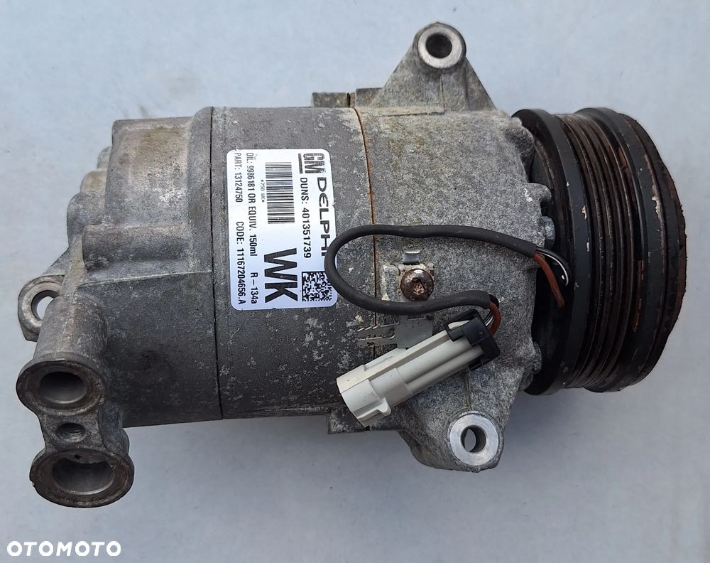 KOMPRESOR KLIMATYZACJI DELPHI WK-13124750- OPEL ASTRA H,ZAFIRA B - 1