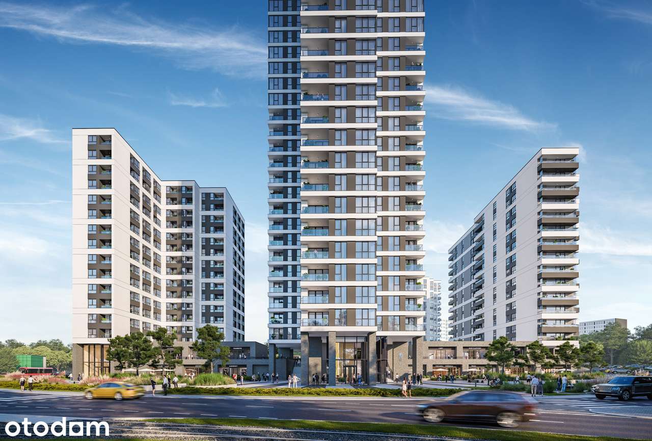 1-pokojowy apartament inwestycyjny 25m2 + loggia
