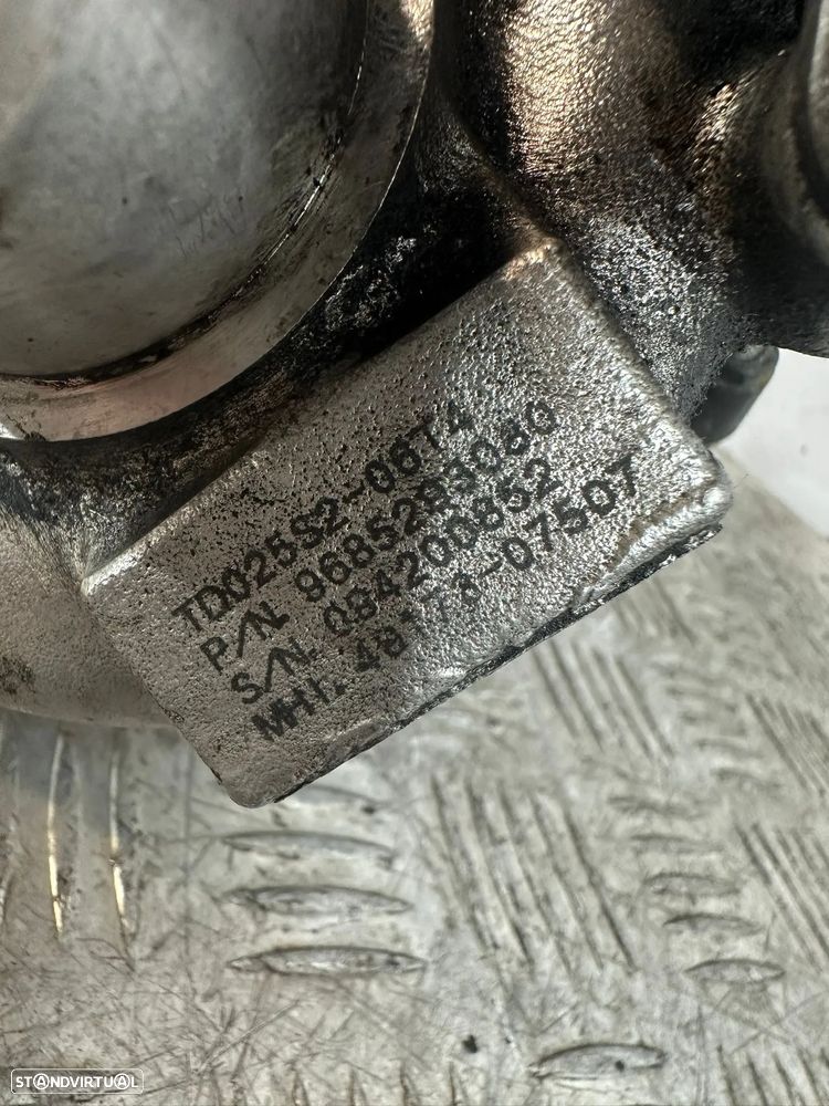 .Turbo Mitsubishi TD025S206T4 9HX 1.6D 90cv 9685293080 PSA Peugeot Citroen Ford Volvo Mazda Mini - 8