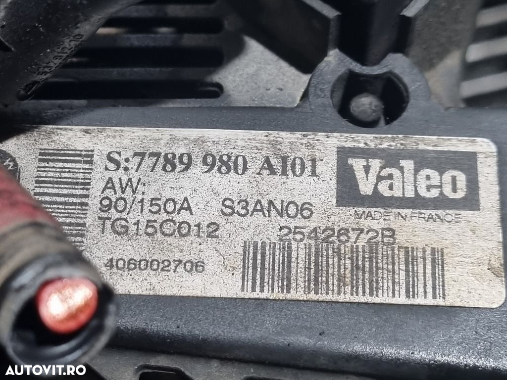 Alternator BMW X3 E83 3.0 Diesel 2006 - 2010 218CP 2993CC M57N2 Euro4 (1196) Diesel ... - 4