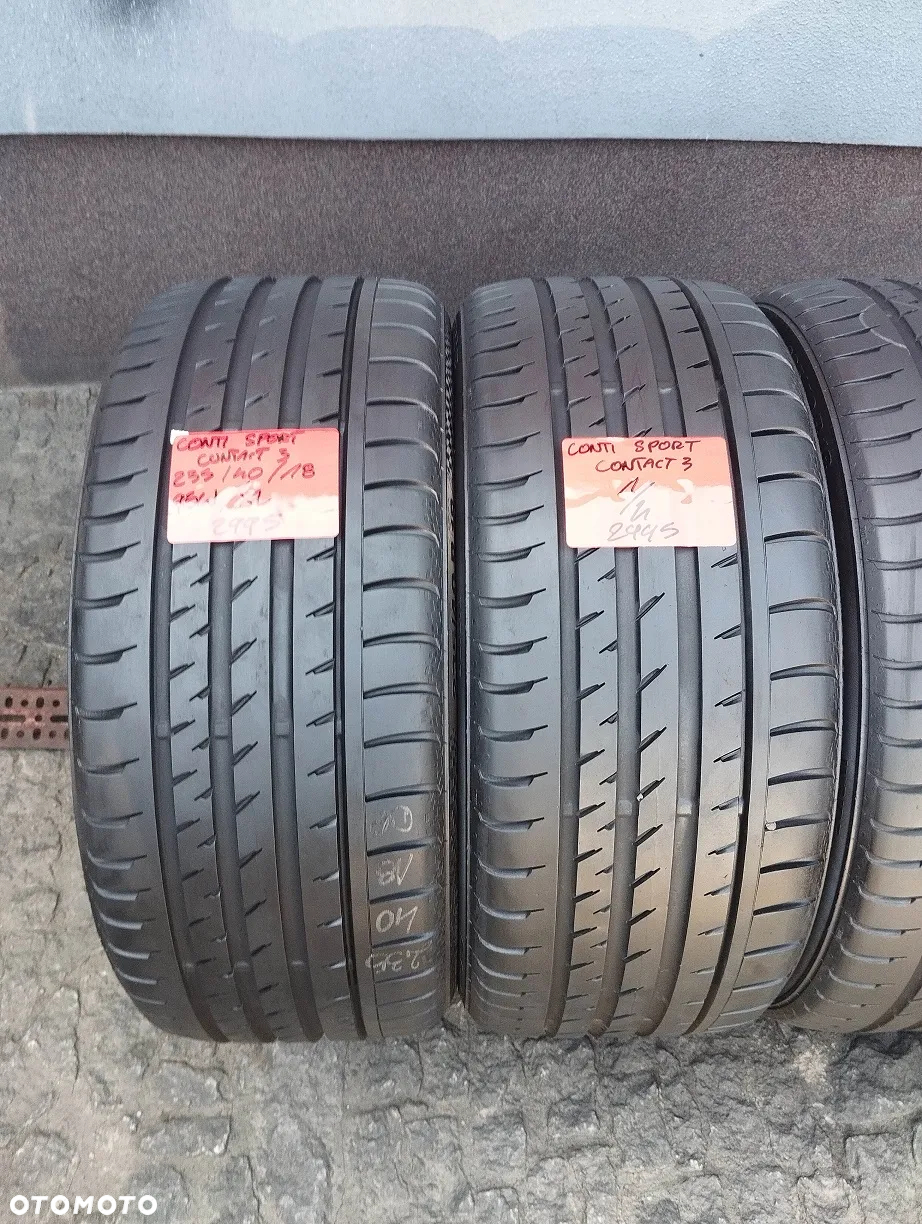 235 40 18 Continental ContiSportContact 3 4szt 95W - 2