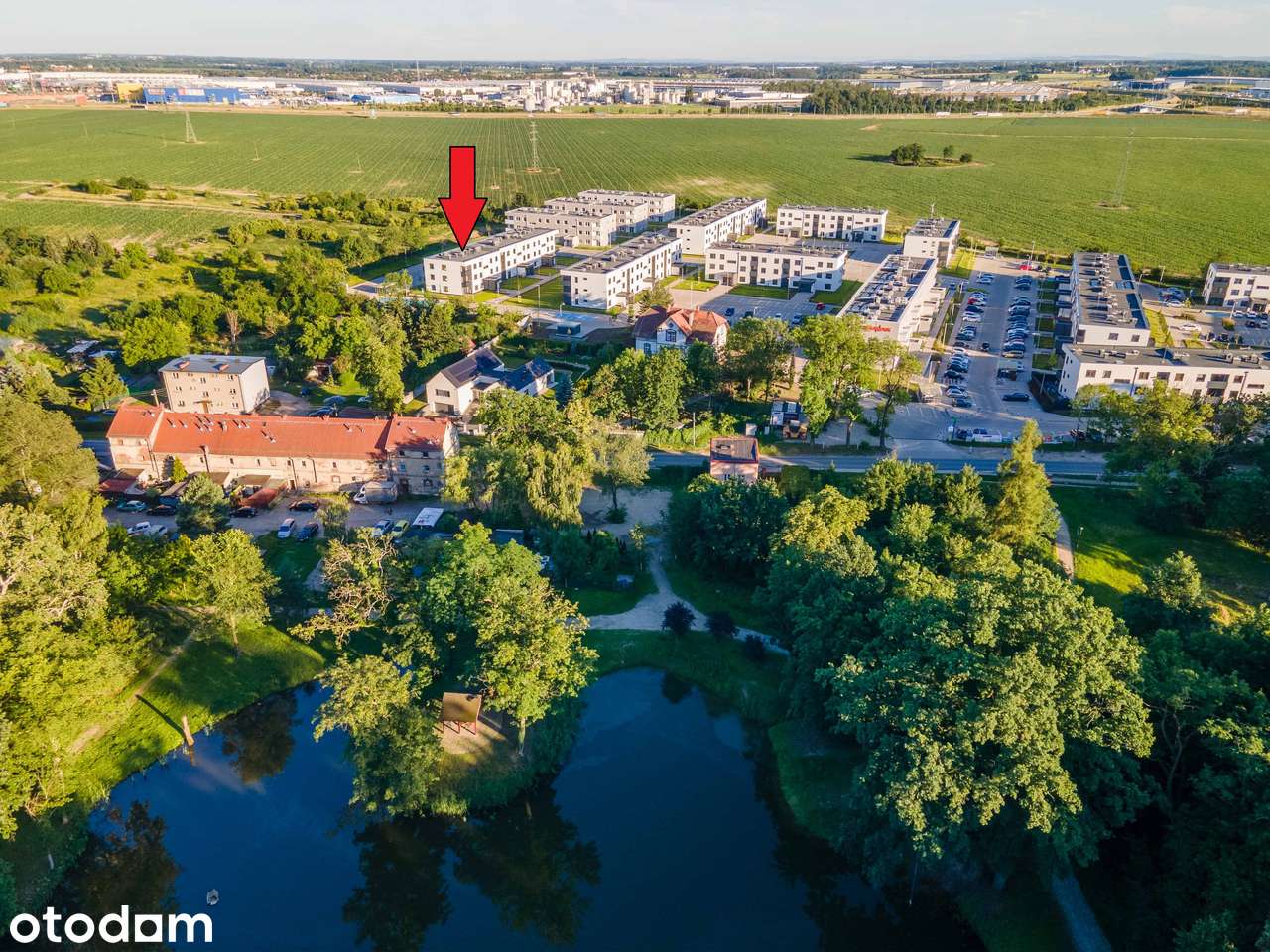 Nowa Klecina -Widok na Zieleń, Komórka lok, blisko Bielan Wrocławskich
