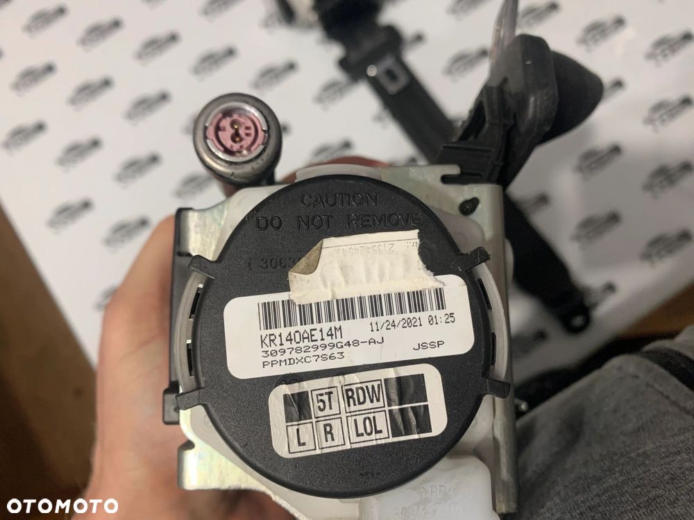 PAS BEZPIECZEŃSTWA TYŁ TYLNY AUDI A6 C8 KOMBI A7 C8 4K8857805G ORYGINAŁ - 6