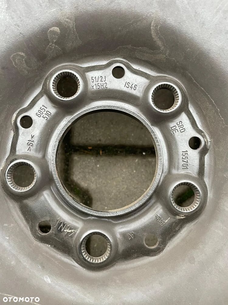 Felgi stalowe,kołpaki,czujniki Mini F55 F56 F57  5.5x15'' 5x112 ET46 - 2