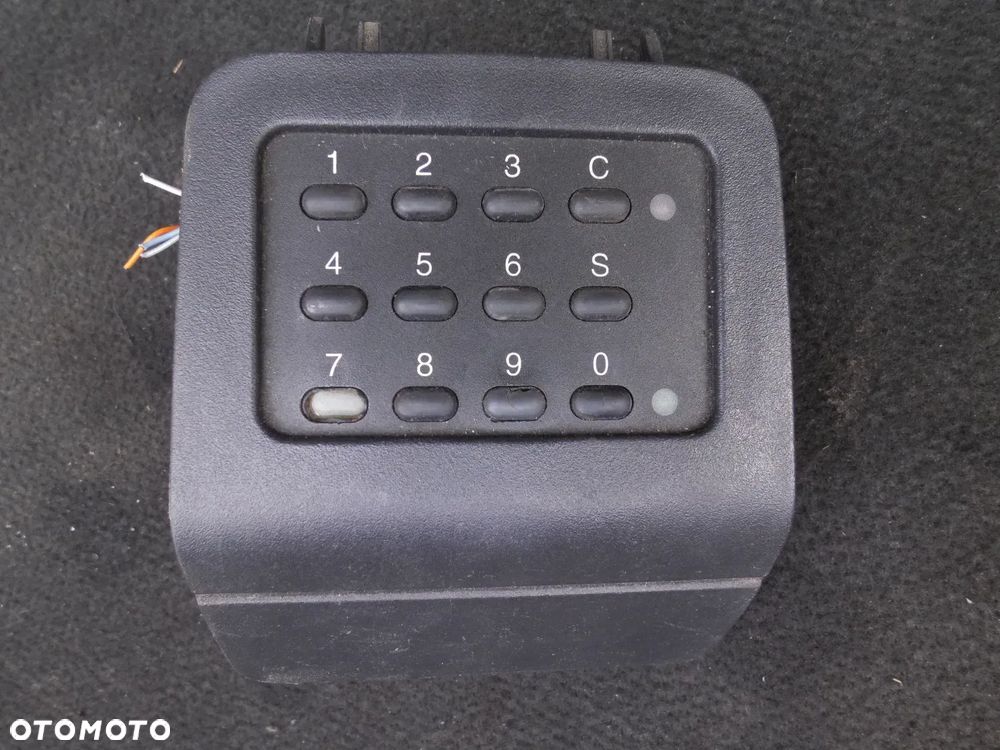 PEUGEOT 106 MODUŁ KLAWIATURA NUMERYCZNA 9624152877 - 1