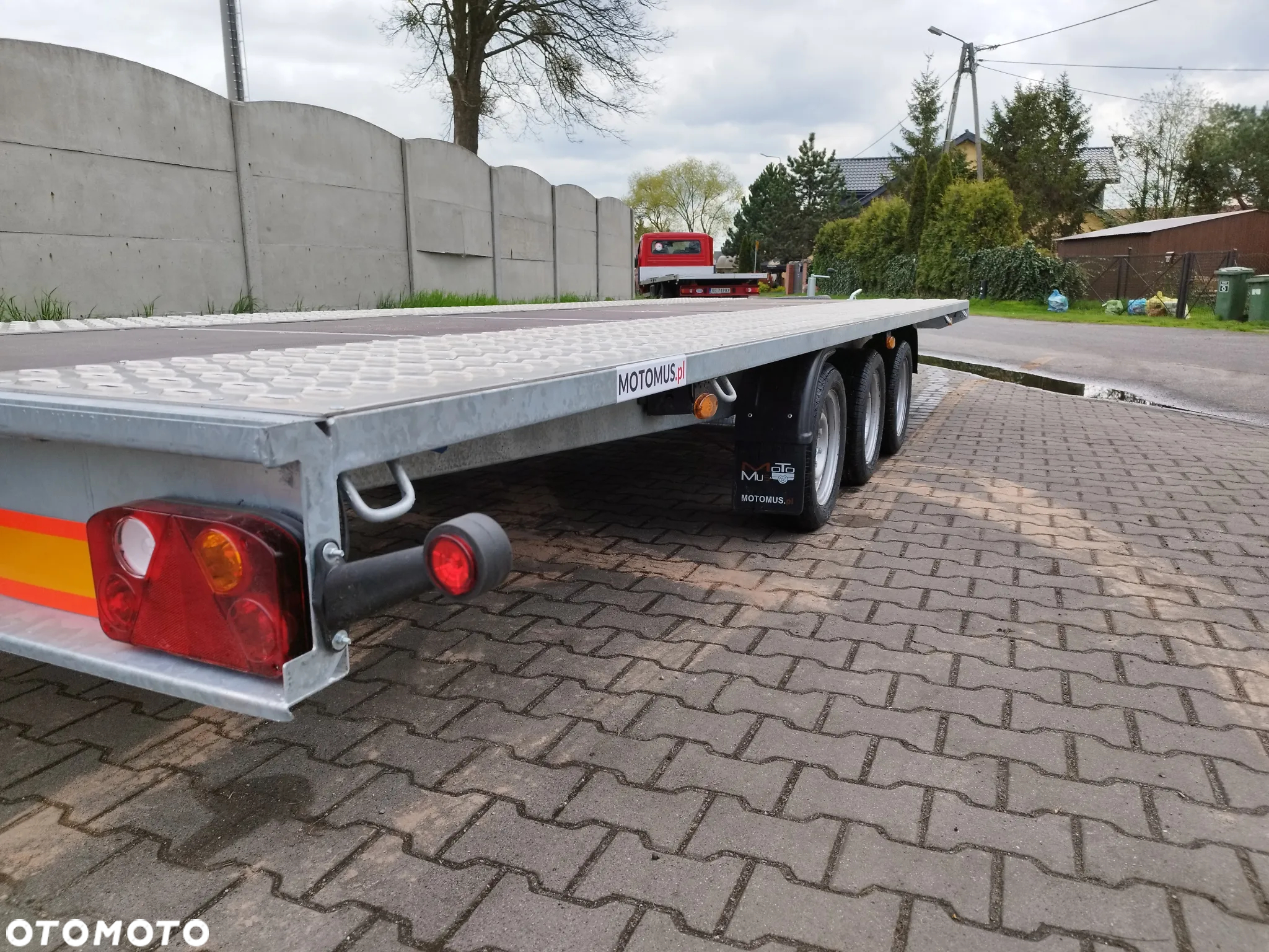 Niewiadów Laweta Niewiadów Mars 6x2,1m DMC 3500kg 3 osie wypełniona sklejką płaska spawana rama - 8
