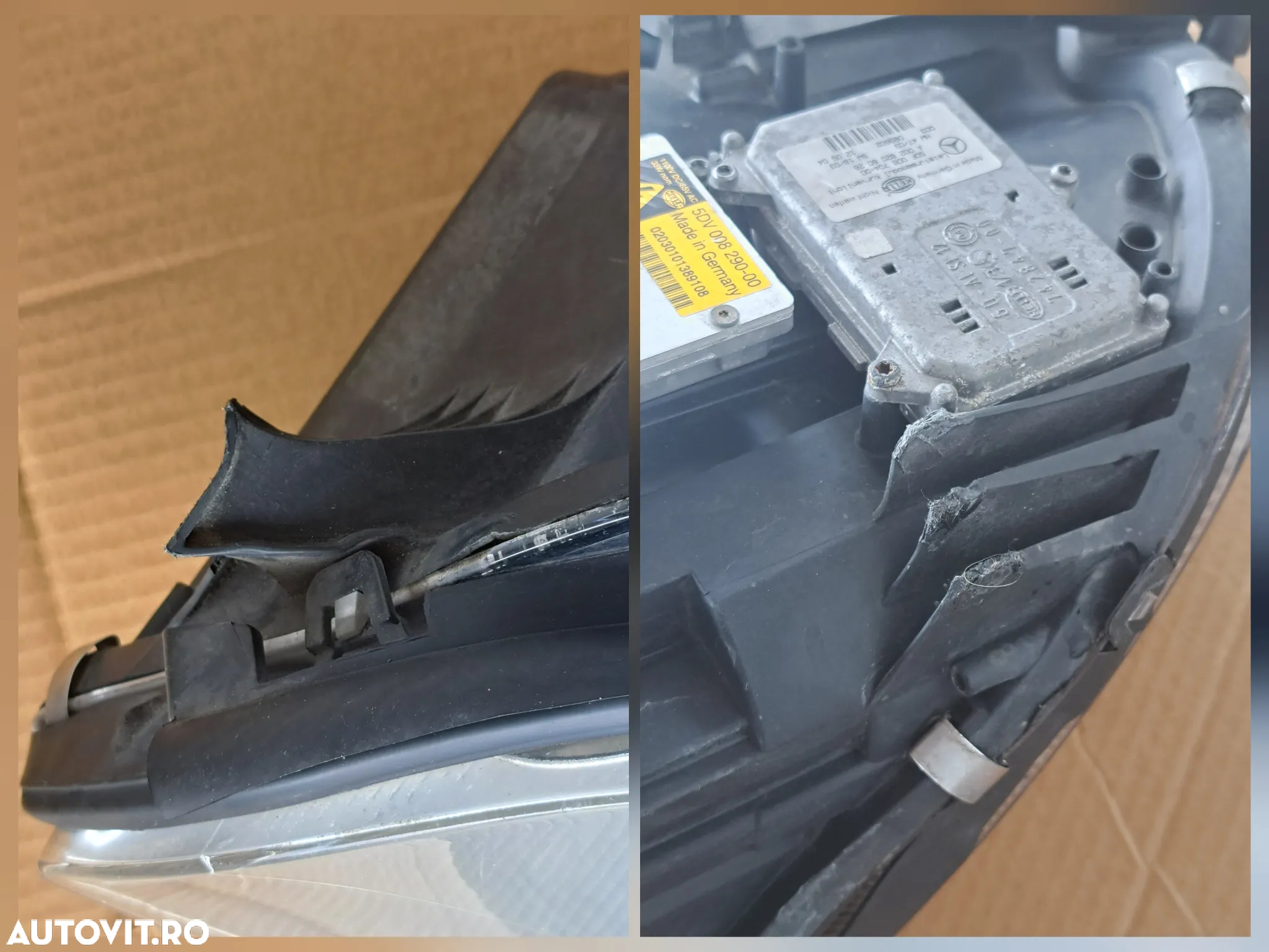 Far stanga dreapta Xenon Modul Xenon Balast Spalator far stanga dreapta originale Mercedes CLS W219 - 4