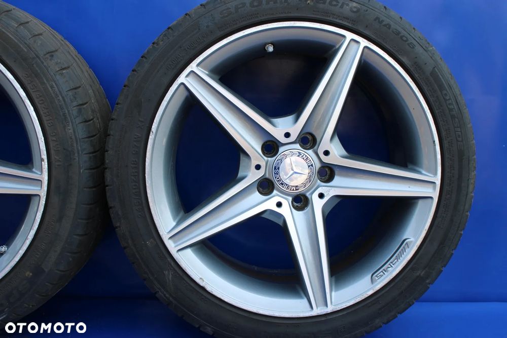 4x Felgi aluminiowe 18" komplet AMG Mercedes W207 C207 A2054011100 A2054011200 - 16