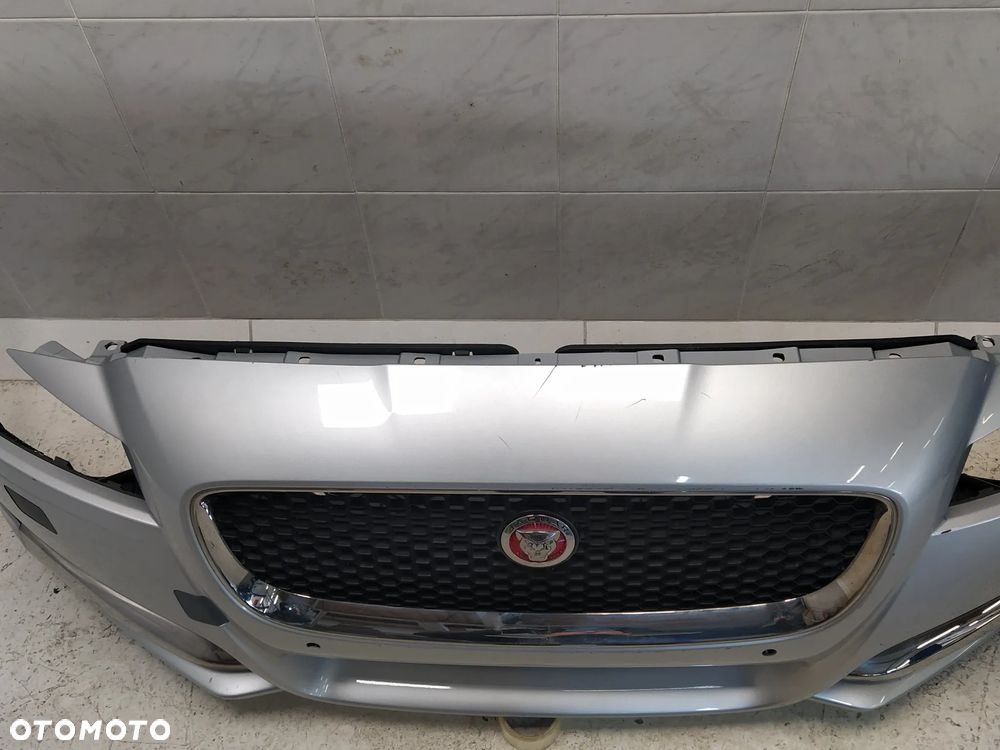 JAGUAR XF X260 ZDERZAK PRZÓD PRZEDNI KOMPLETNY 4XPDC SPRYSKIWACZE GRILL ATRAPA CHŁODNICY ZNACZEK WIĄZKA ORYGINAŁ - 3