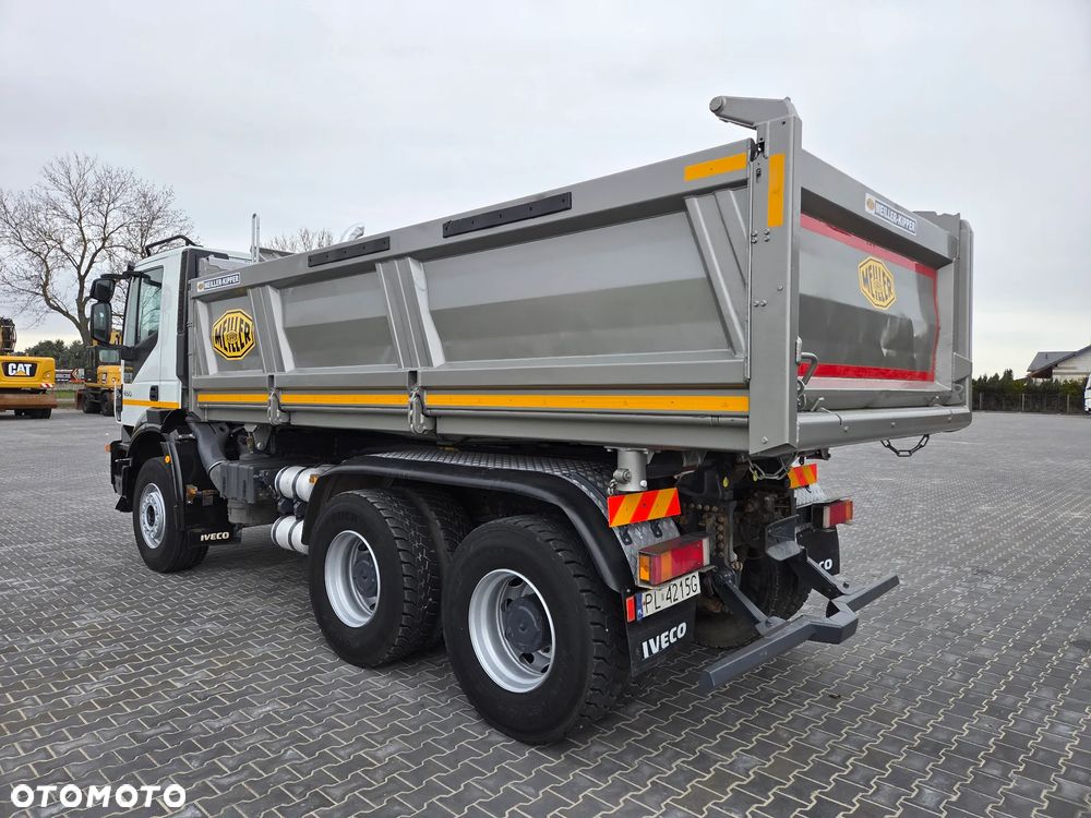 Iveco Trakker 450 / Hydroburta Meiller / 6x4 / Stan idealny!!! / - 8
