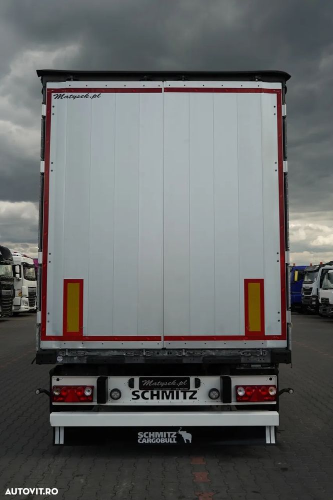 Schmitz Cargobull CORTINĂ / STANDARD / COȘ PENTRU PALEȚI / AXĂ RIDICATĂ / - 12