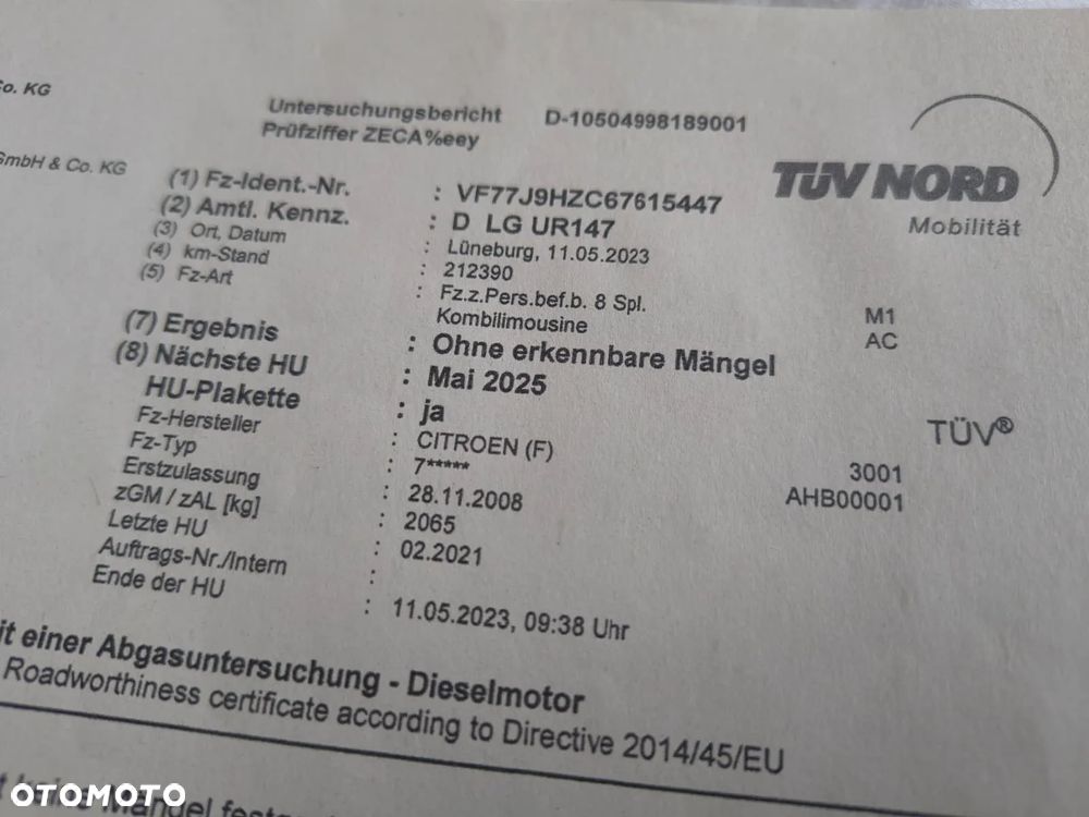 Citroën Berlingo 1.6 HDi Multispace - 9