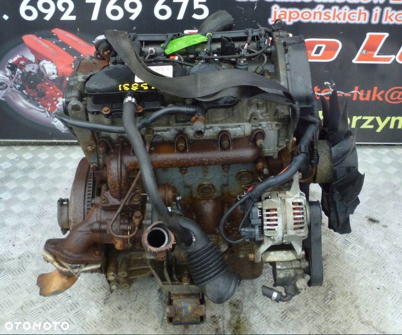 SILNIK KOMPLETNY IVECO 2.3 HPI EURO 3 F1AE 219 TYS