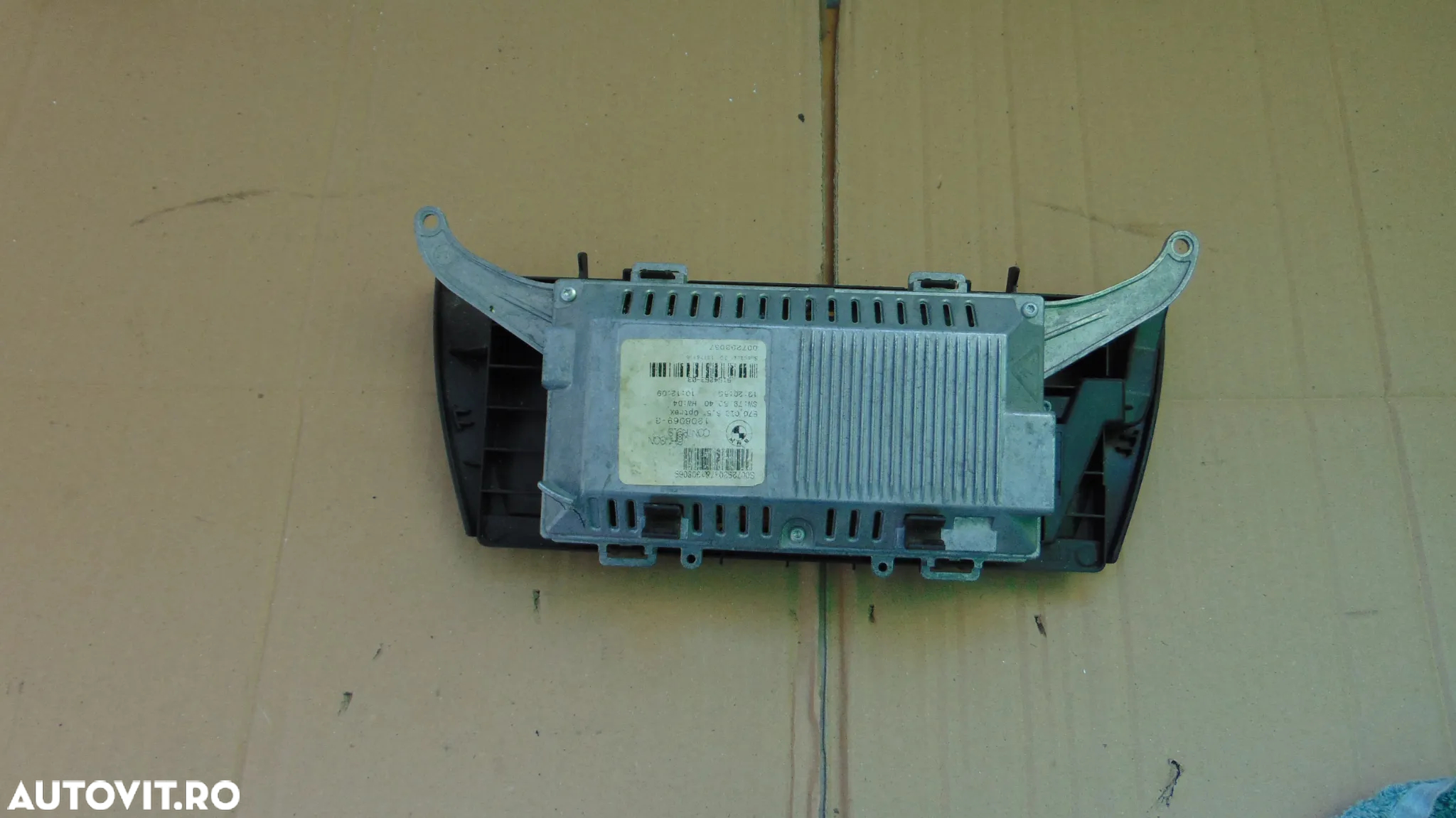 DISPLAY navigatie BMW X5 E70 an 2007-2013 cod 1138729 - 3