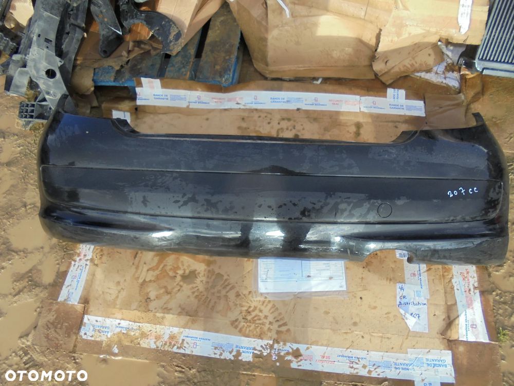 PEUGEOT 207 CC ZDERZAK TYŁ