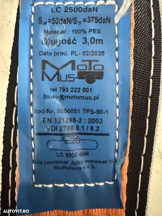 Centuri VDI cu carlig rotativ in 3 puncte - 2