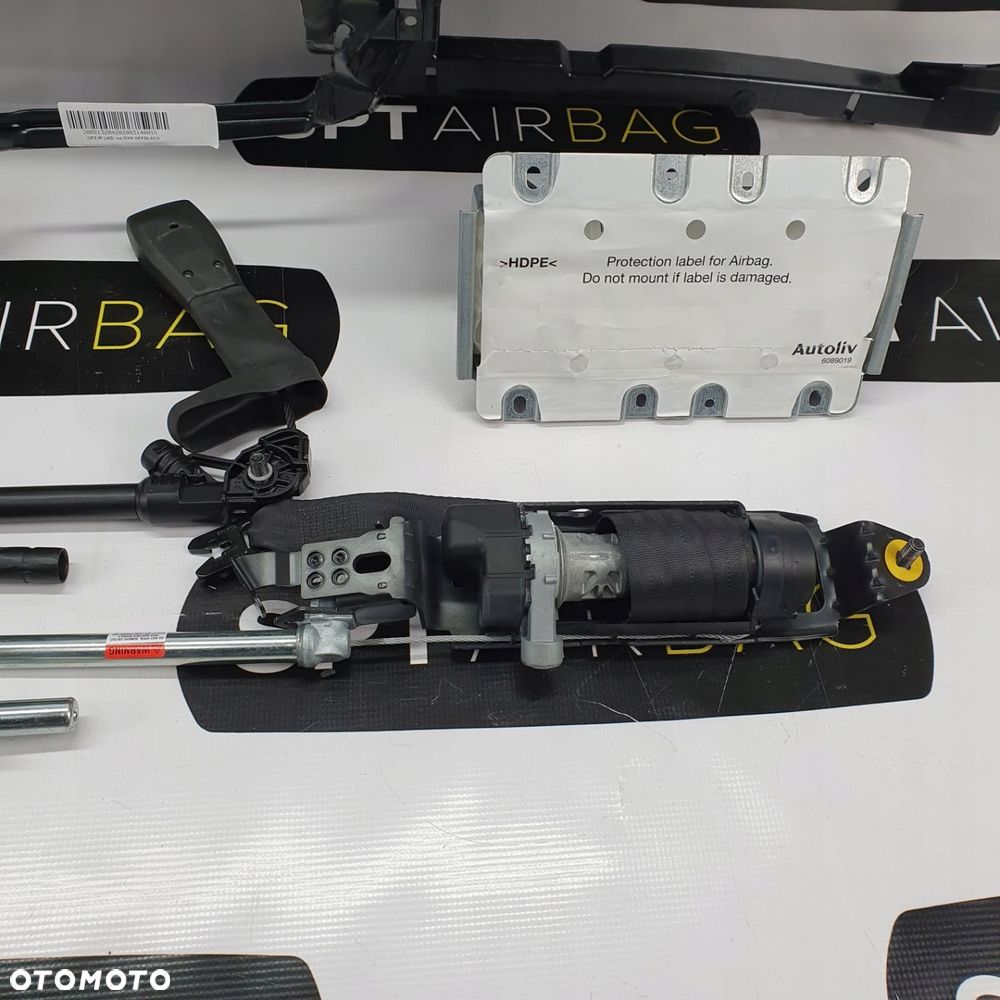 VOLVO XC60 I 1 DESKA ROZDZIELCZA KONSOLA KOKPIT PULPIT PODUSZKI AIRBAG AIR BAG PASY KIT SET - 9