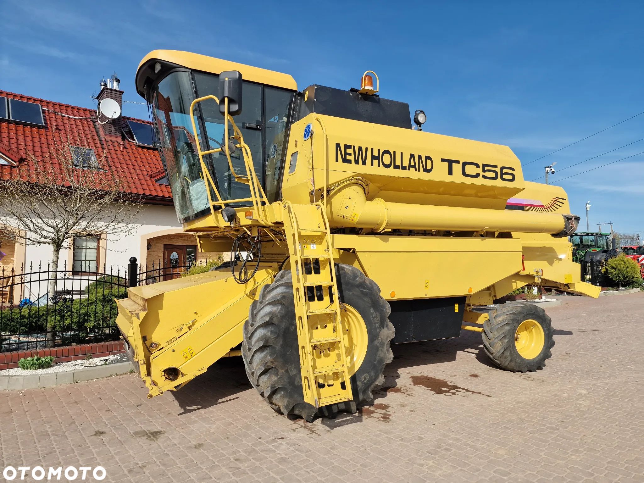 New Holland TC56, 4m, stół do rzepaku - 1