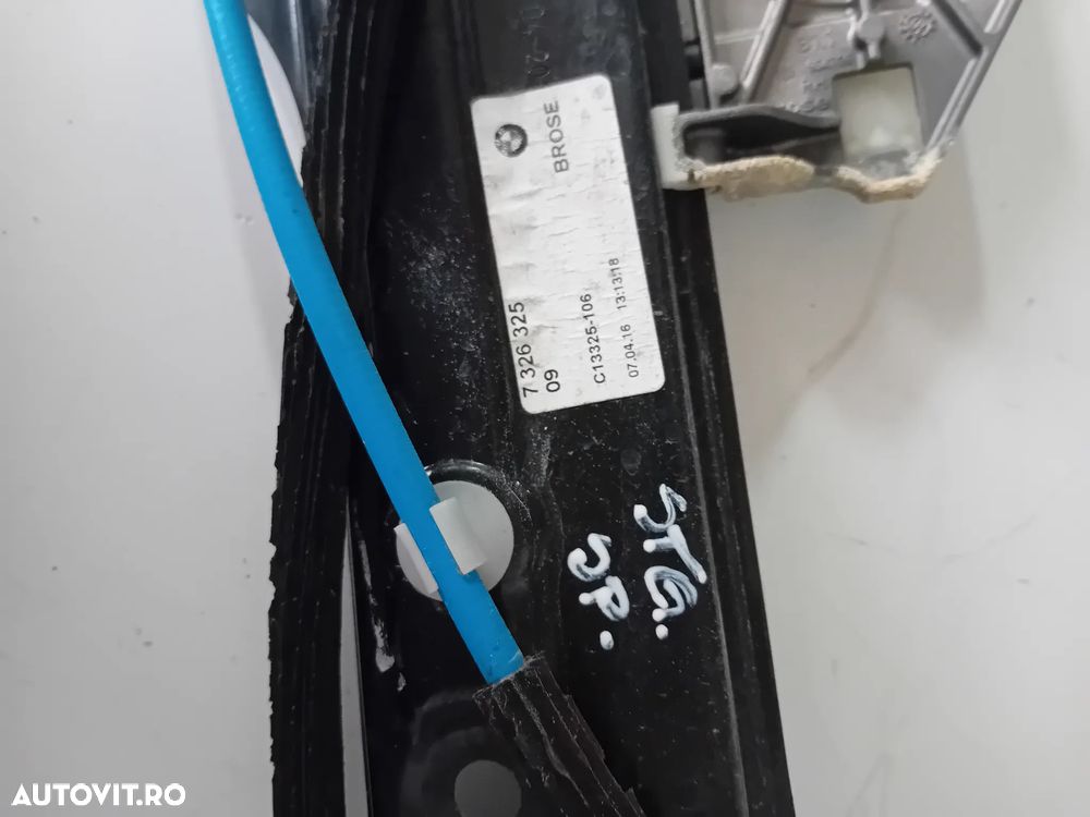 Macara Geam Stanga Dreapta Fata Bmw Seria 4 F36 Volan Stanga - 8