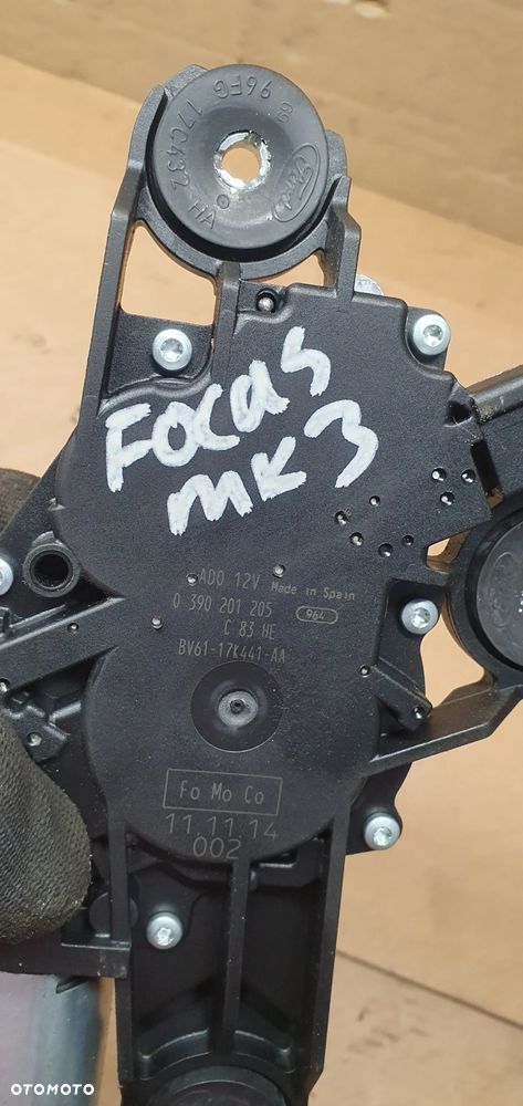 Silniczek wycieraczki tył tylnej Ford Focus MK3 BV61-17K441-AA 0390201205 - 7