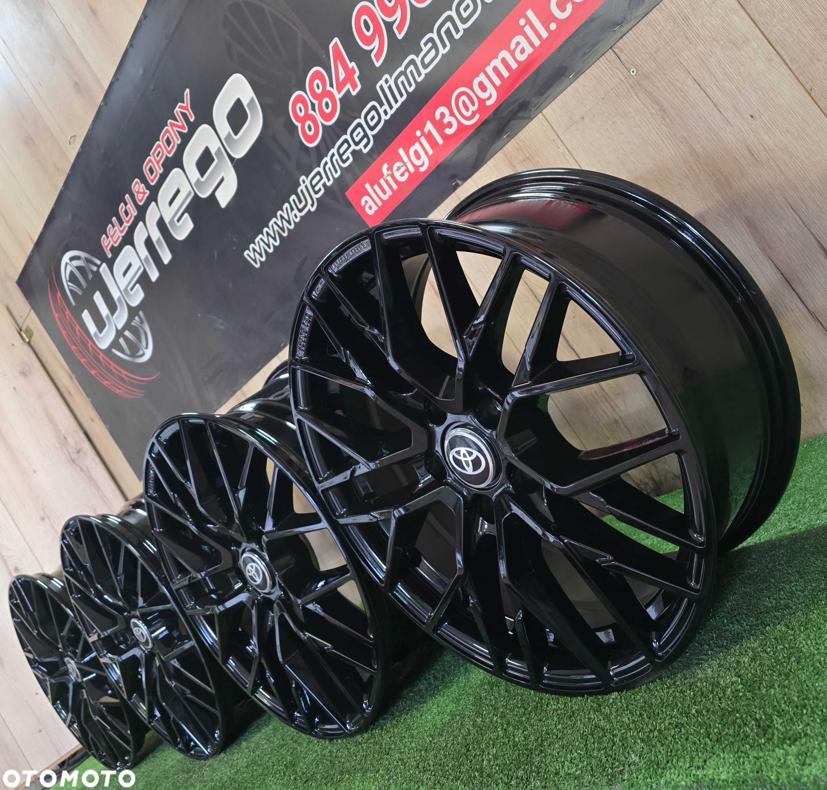 NOWE ALUFELGI TOYOTA 18x5x114,3 - Auris.bZ4X,Camry,Ch-r,Corolla,Rav4 - 7