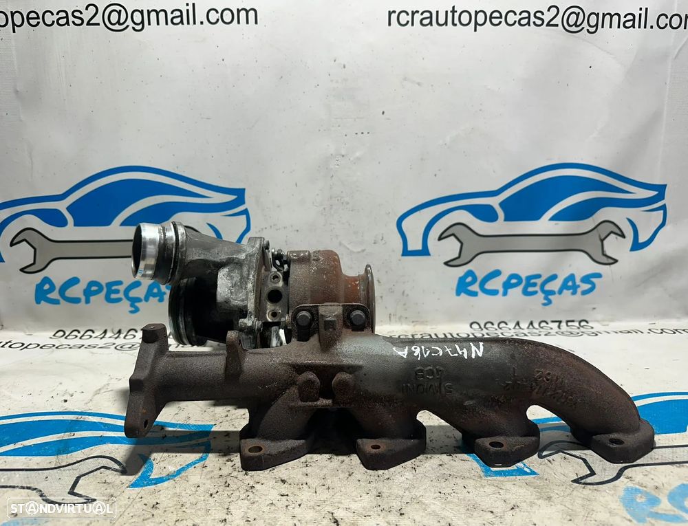 .Turbo BorgWarner Original BMW Mini N47C16 1.6 Diesel 112cv 16v 7812318 54359700039 - 3