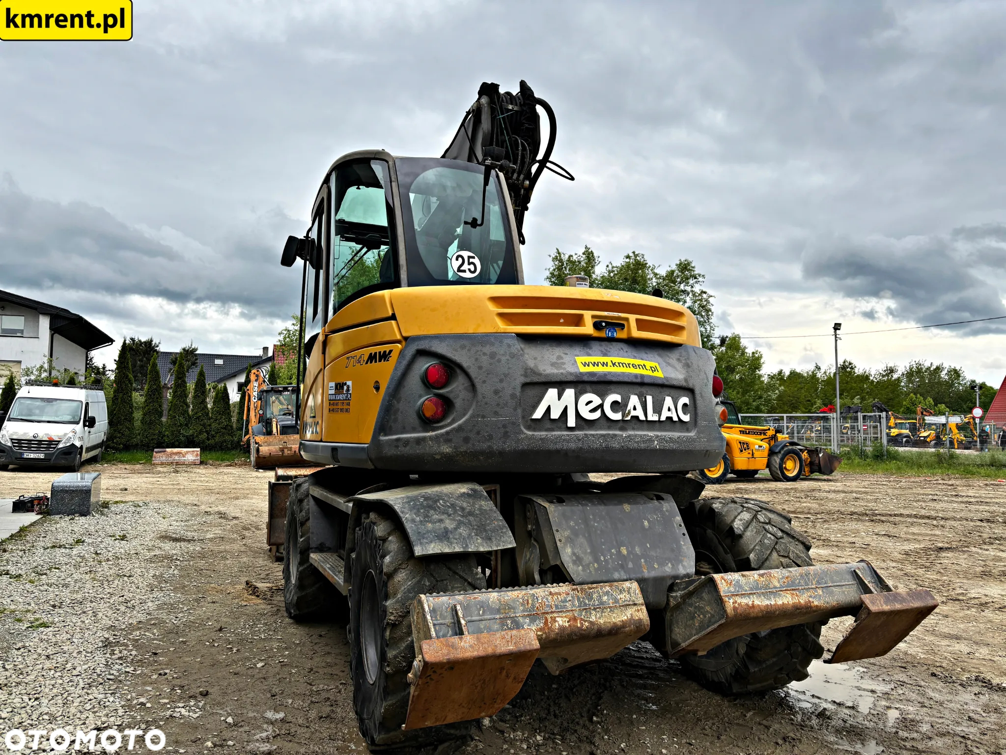 Mecalac 714 MW KOPARKA KOŁOWA 2013R. mth: 4274 | CAT LIEBHERR 313 315 312 JCB JS 145 - 16