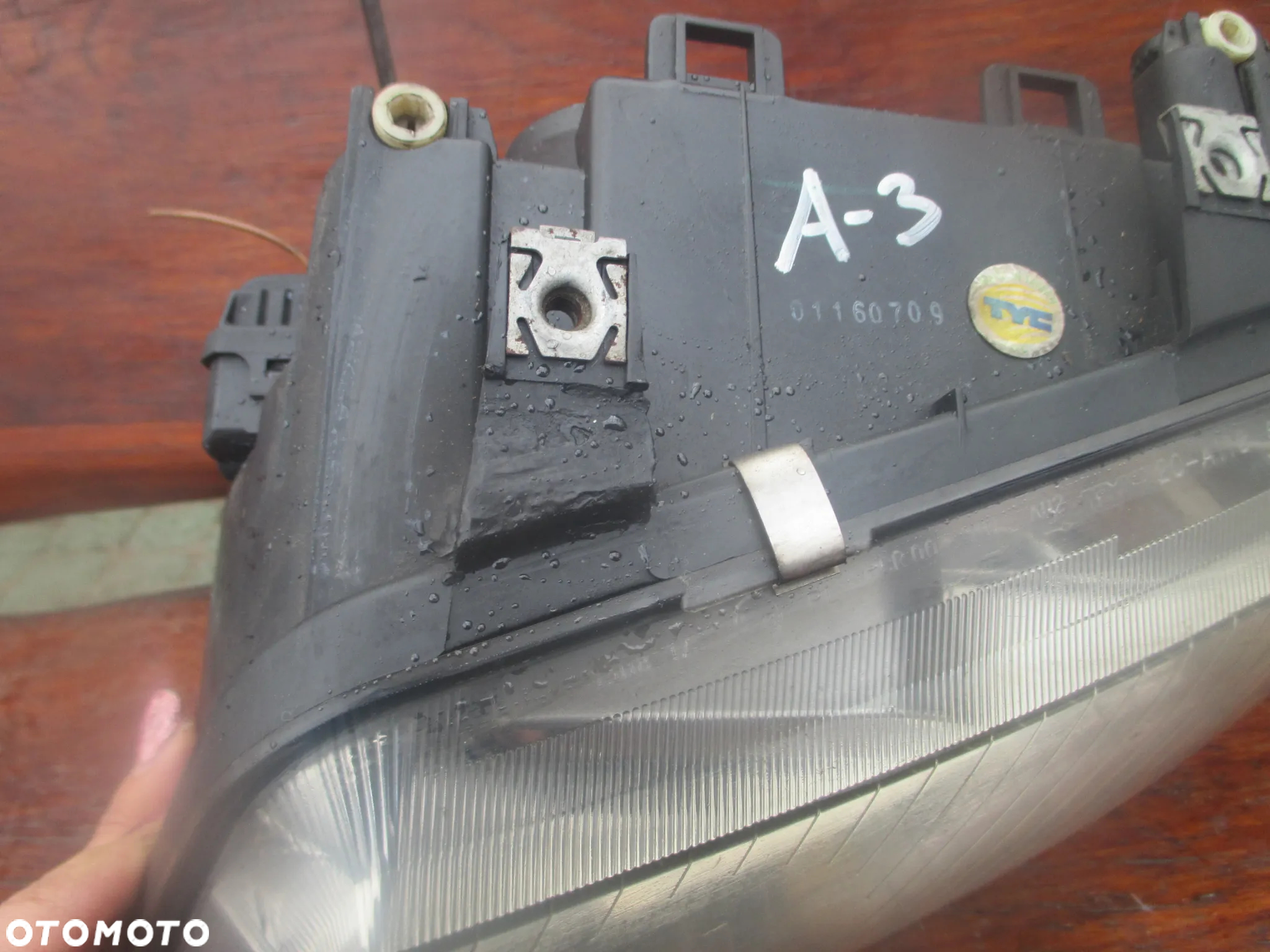 Lampa lewa Audi A3 8L lift TYC Europa - 5