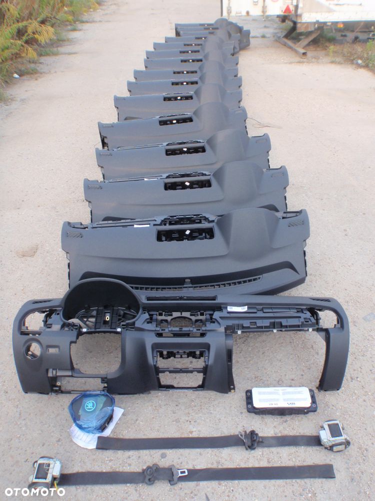 SKODA SUPERB III 3 OCTAVIA 3 III FABIA 3 III 4 IV PAS PASY BEZPIECZEŃSTWA NAPRAWA REGENERAJCA OKAZJA Raz2 KURTYNA FOTELA W FOTEL DESKA AIRBAG Raz2 !!! - 8