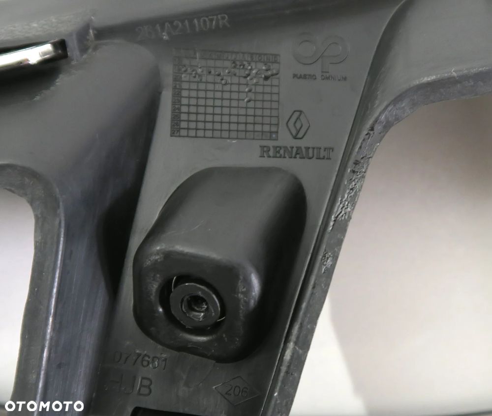 RENAULT CAPTUR II 2 2020 - zaślepka wlot zderzak kratka chrom R ORYGINAŁ OE - 3