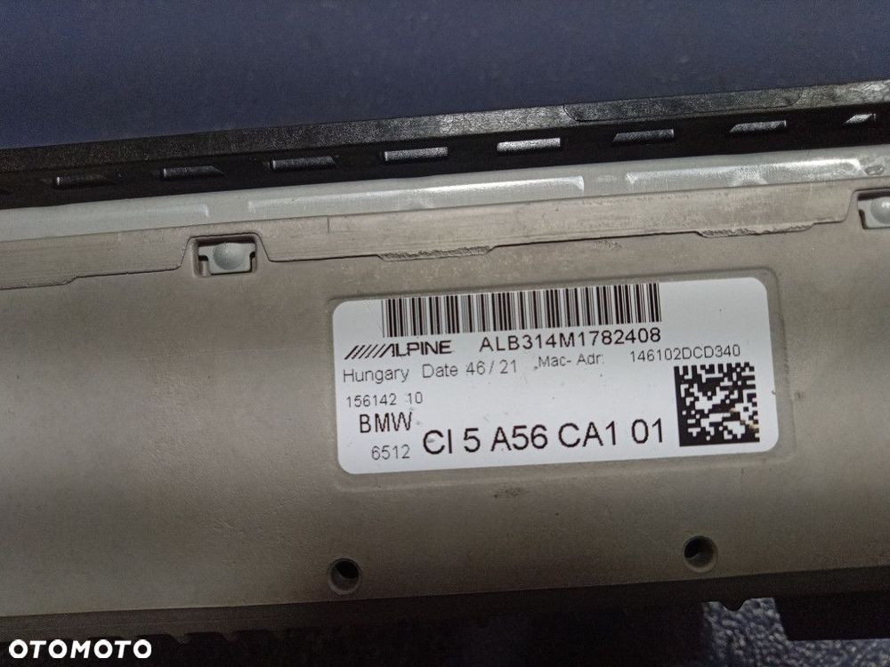 BMW 4 G22 G23 G20 RADIO NAWIGACJA MGU 5A56CA1 - 5