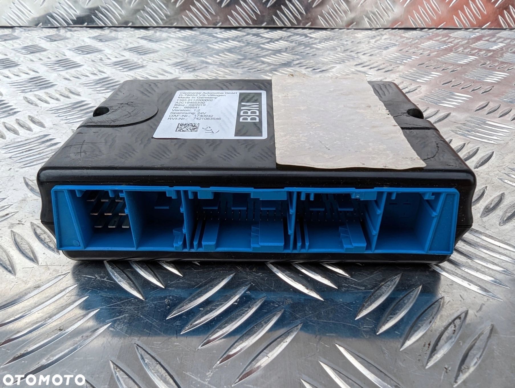 STEROWNIK BBM VER 1.2 DAF XF 106 LIFT 2019 ROK - 1