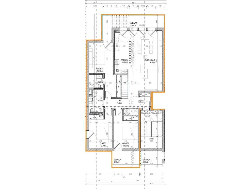 Apartamento T3 - Duplex - 1º piso - Grande imagem: 2/8